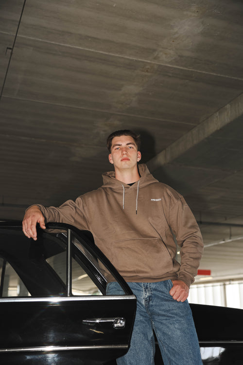 MANIFEST Society - Hoodie - Brownish Gray