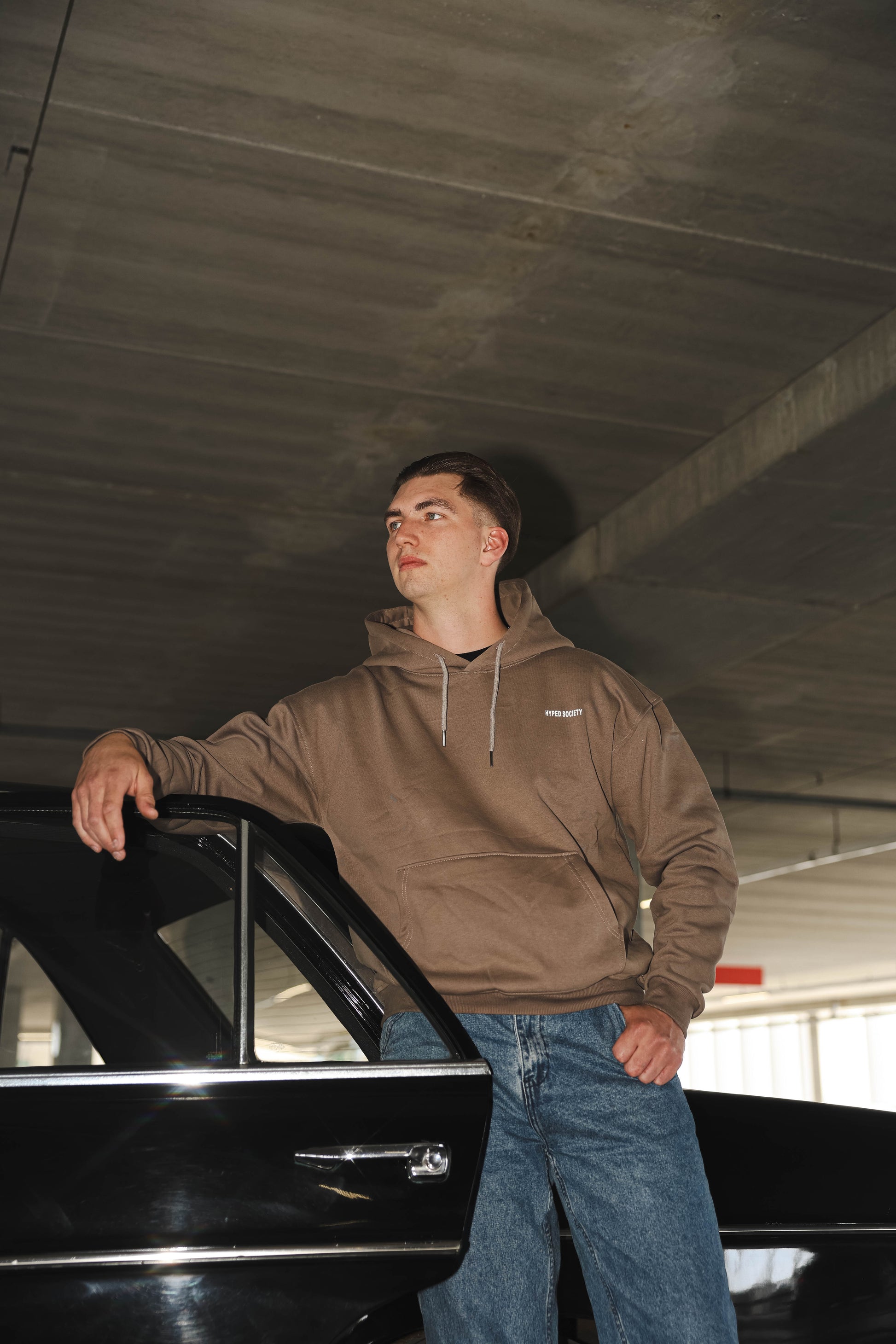 MANIFEST Society - Hoodie - Brownish Gray