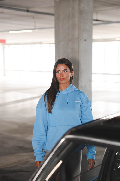 MANIFEST Society - Hoodie -Cyan